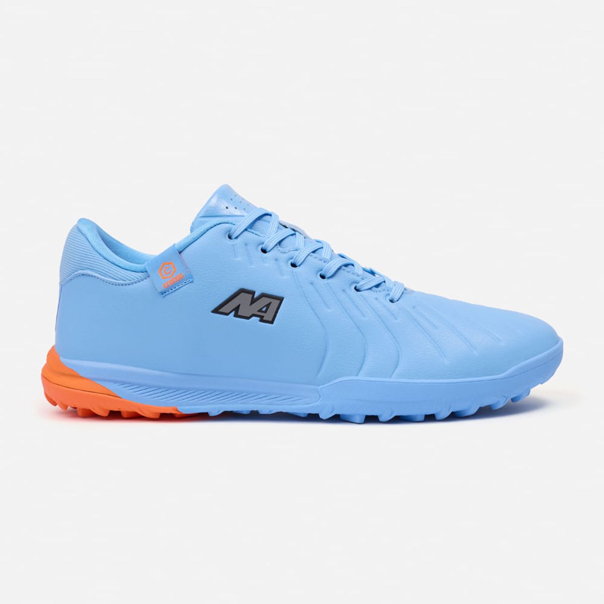 NEW ATHLETIC - Zapatillas New Athletic Football Cronos112 Celeste Con Naranja Juvenil