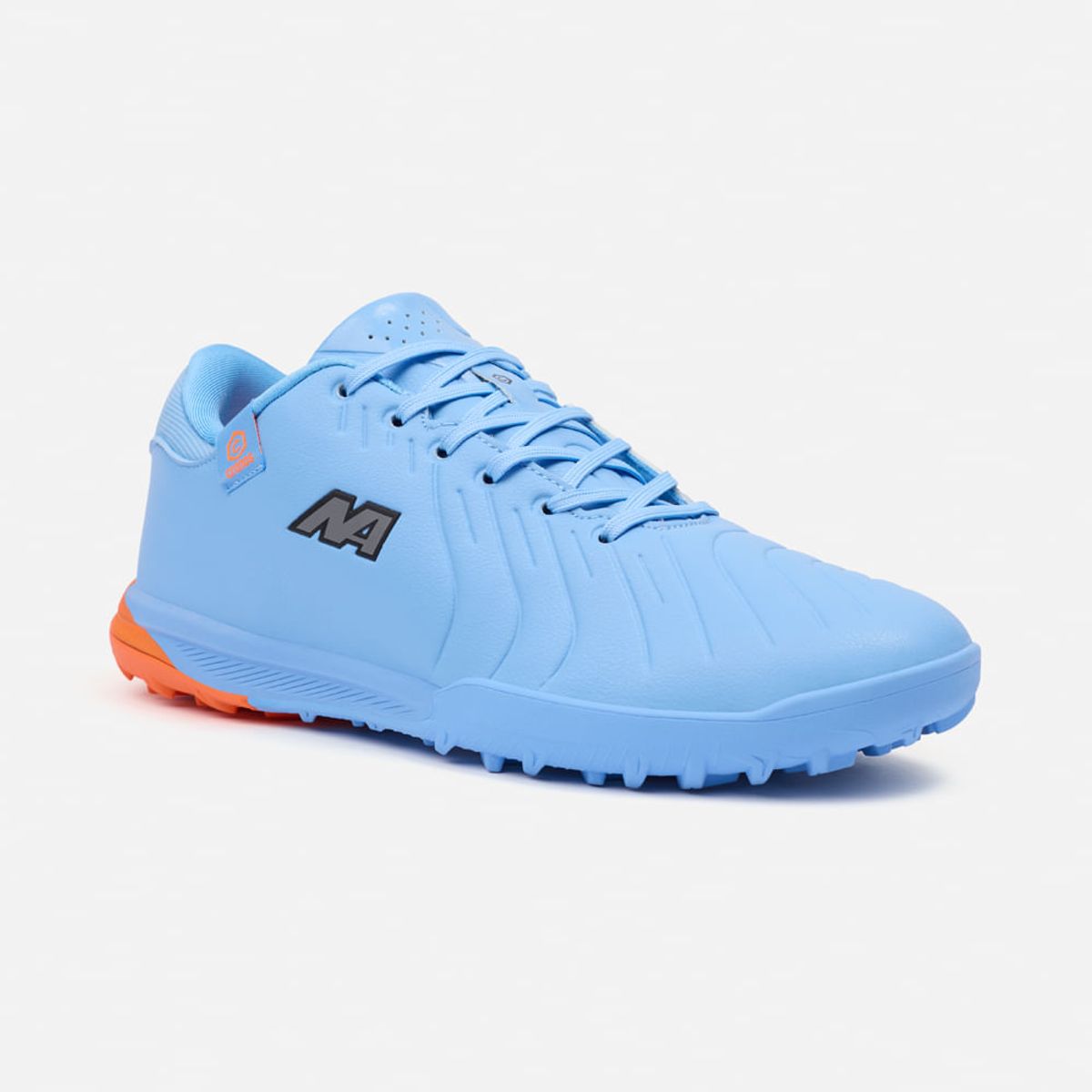 NEW ATHLETIC - Zapatillas New Athletic Football Cronos112 Celeste Con Naranja Juvenil