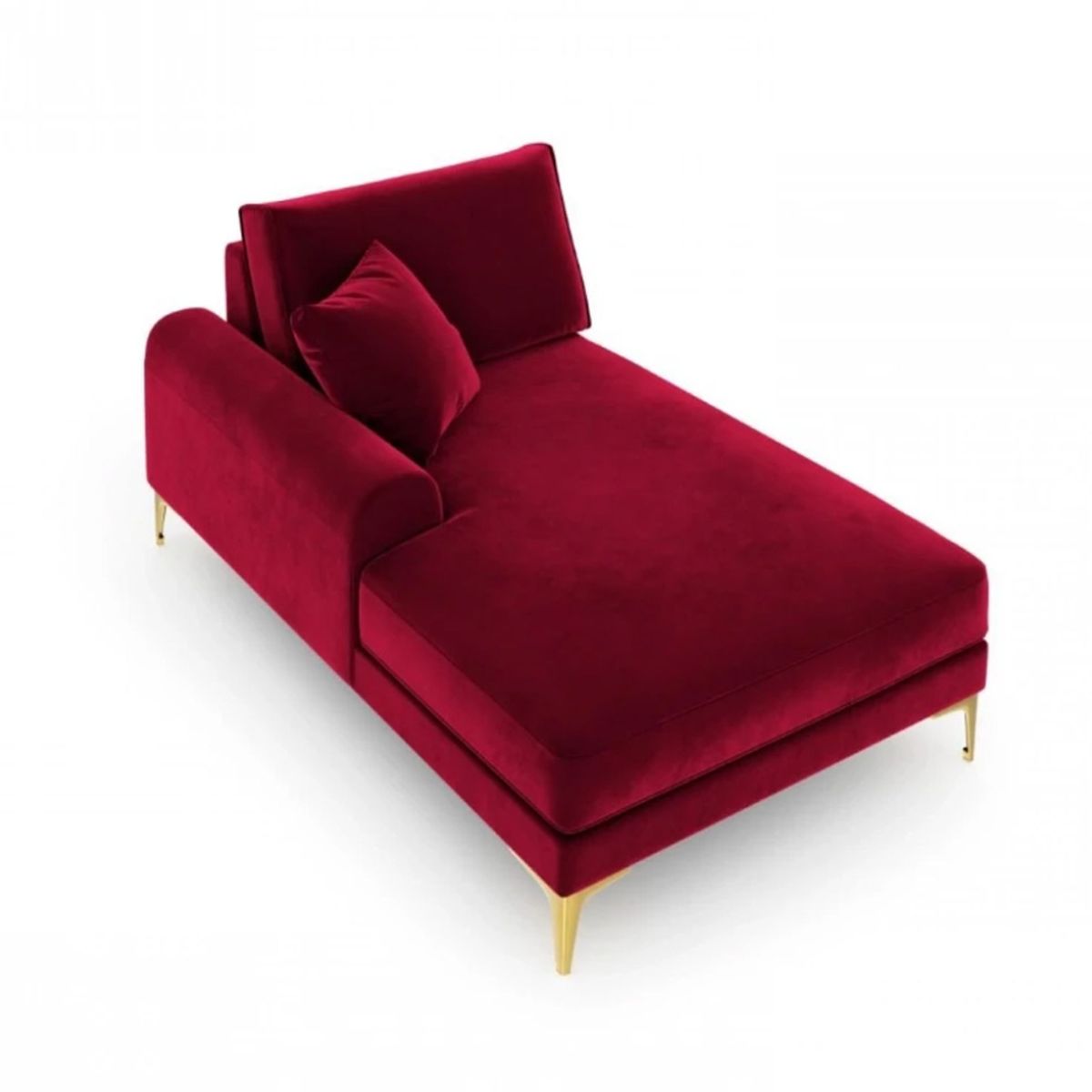 HOGAR & SPACIOS - HYS CHAISE LONGUE EGIPCIO ROJO