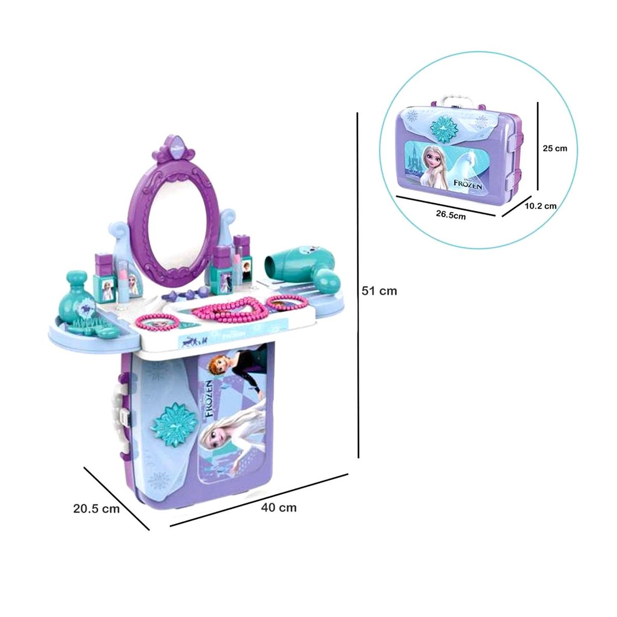 FROZEN - Juguete Set De Belleza De Frozen Il 3 En 1 - Disney