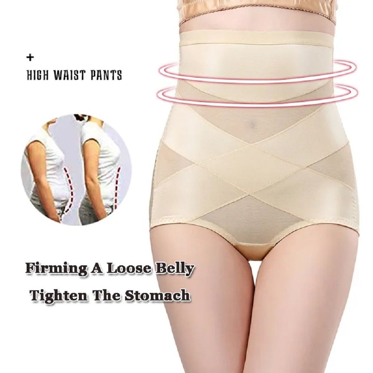 GENERICO - Faja Moldeadora Velform Sin Costuras Define Cintura Derrier Genieka