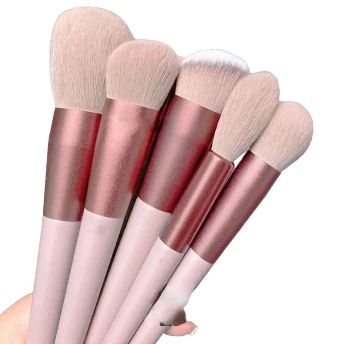 GENERICO - Set de Pinceles 13 Piezas Maquillaje + Estuche Regalo Día de la Madre