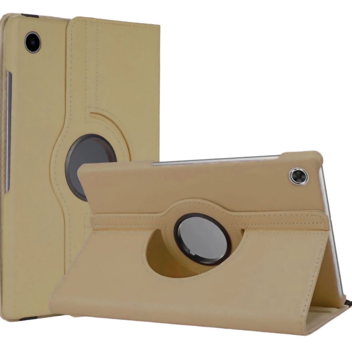 FUNDAANTIGOLPES - Funda Giratoria para Tablet Samsung Tab A9 PLUS 11 Dorado