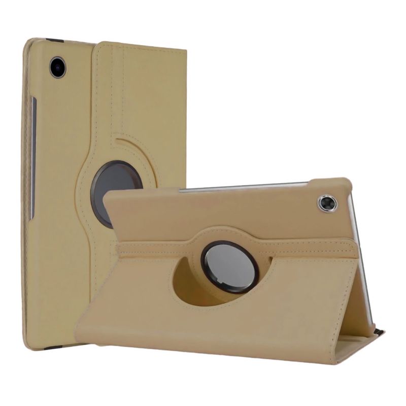 FUNDAANTIGOLPES - Funda Giratoria para Tablet Samsung Tab A9 PLUS 11 Dorado