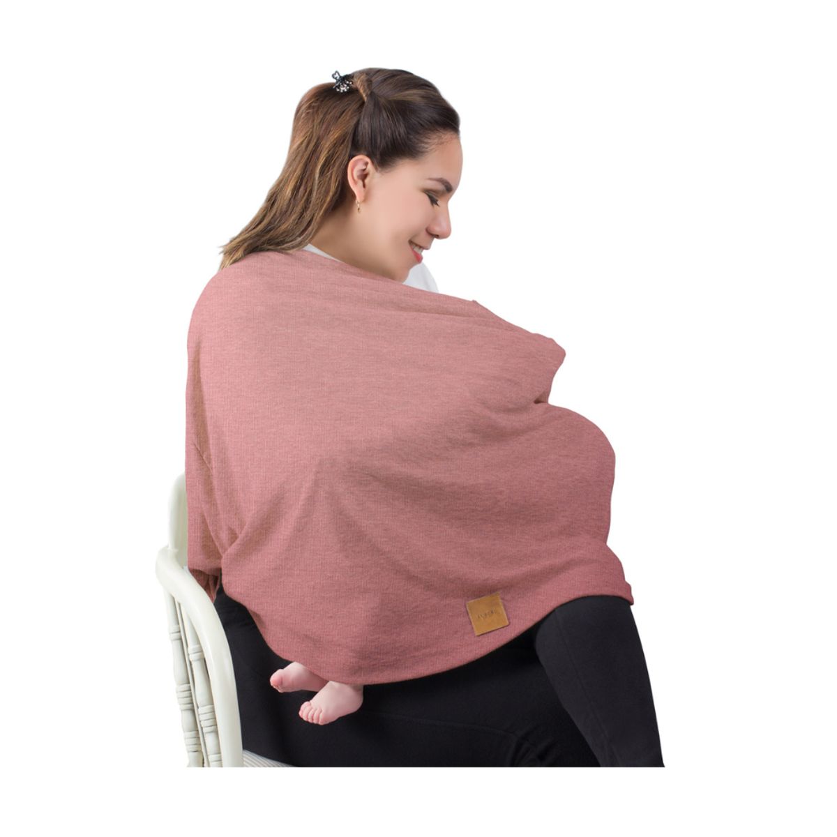 EUBEBE - Cobertor de Lactancia Rosado Multiusos Eubebe