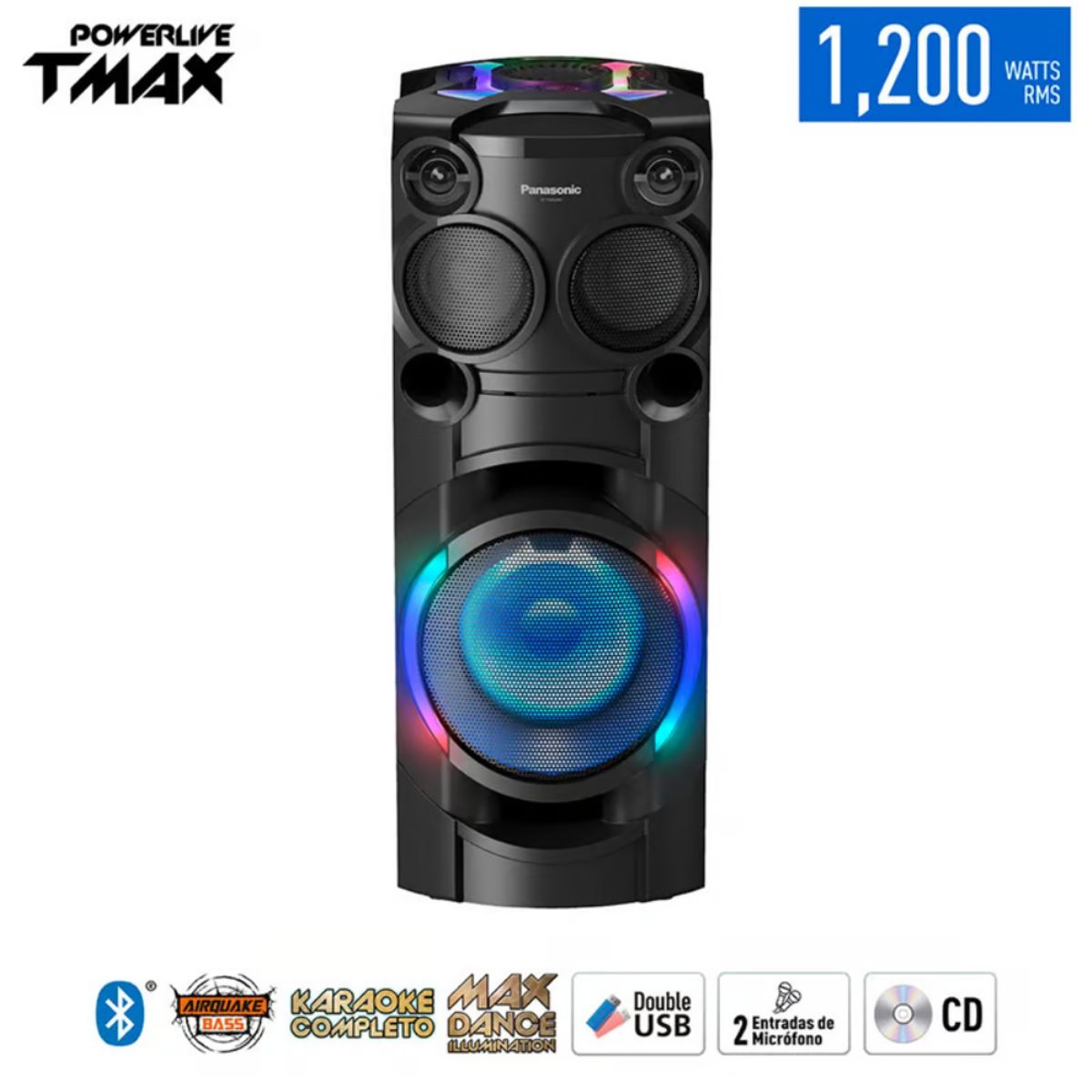 PANASONIC - MINICOMPONENTE PANASONIC - SC-TMAX40 1200W