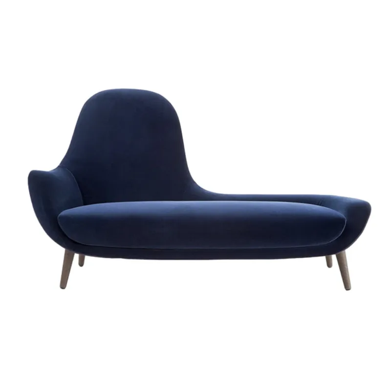 HOGAR & SPACIOS - HYS CHAISE LONGUE GLUP AZUL CADETE