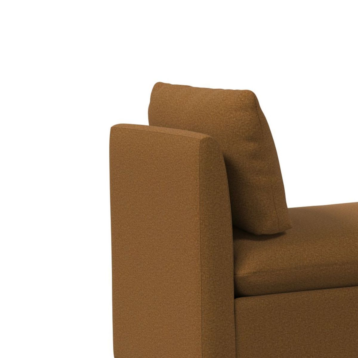 HOGAR & SPACIOS - HYS BANQUETA VITTO CAPITONE MARRON