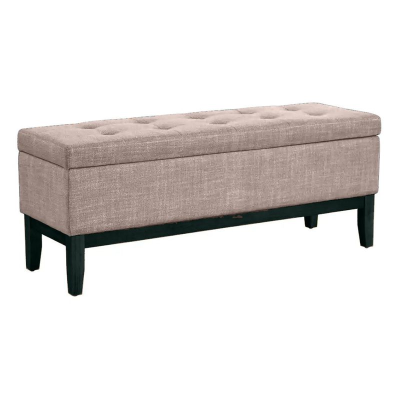 HOGAR & SPACIOS - HYS BANQUETA SWEET CAPITONE BEIGE