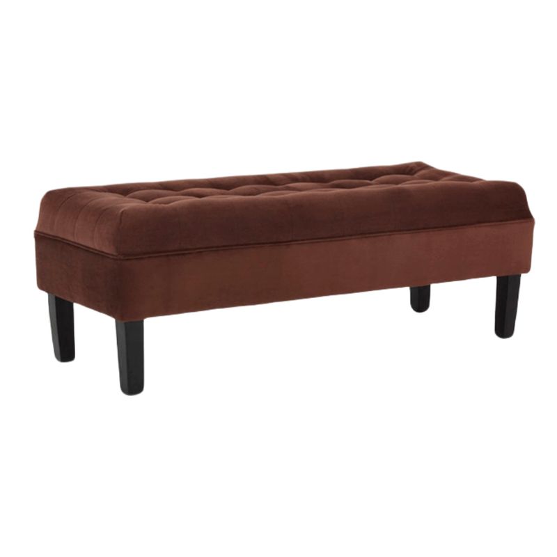 HOGAR & SPACIOS - HYS BANQUETA GRIEGO MARRON OSCURO