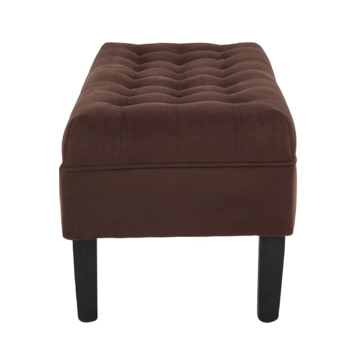 HOGAR & SPACIOS - HYS BANQUETA GRIEGO MARRON OSCURO