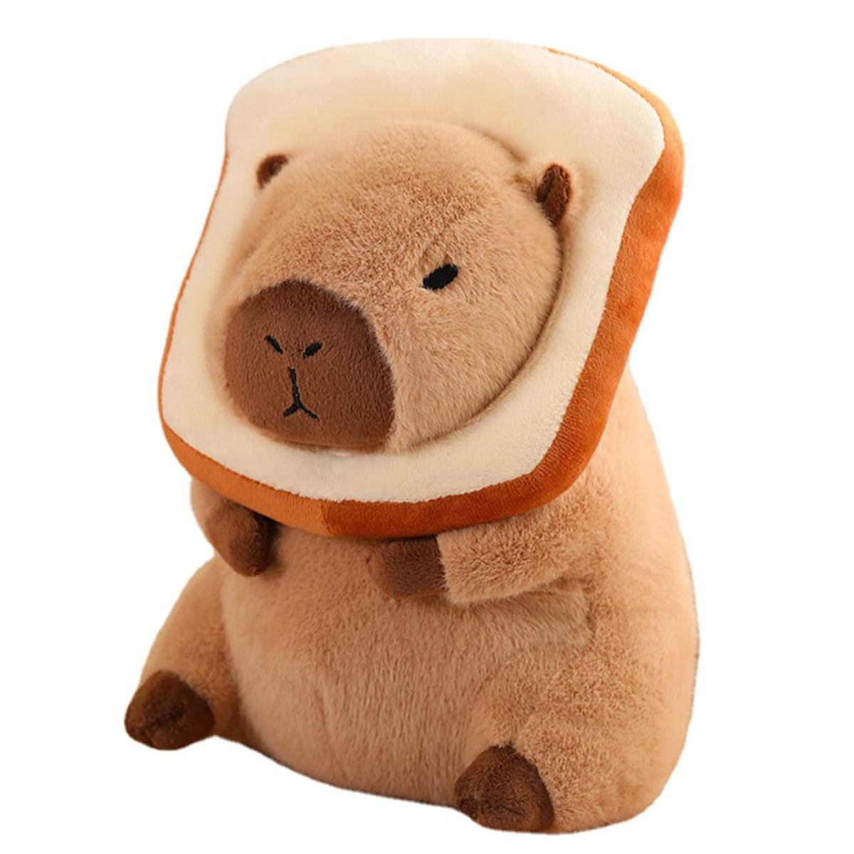 GENERICO - PELUCHE CAPIBARA PAN TOSTADA 30CM