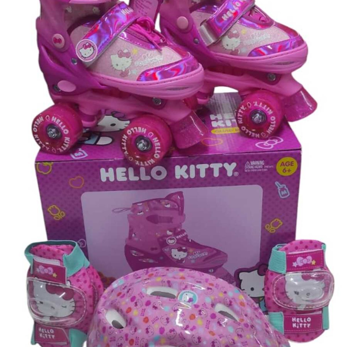 SANRIO - PATIN 4 RUEDAS HELLO KITTY ORIGINAL TALLA M