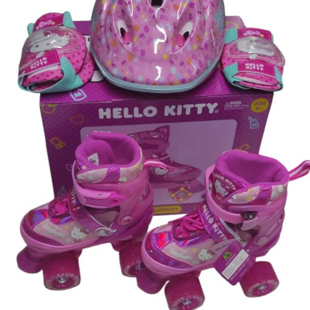 SANRIO - PATIN 4 RUEDAS HELLO KITTY ORIGINAL TALLA M