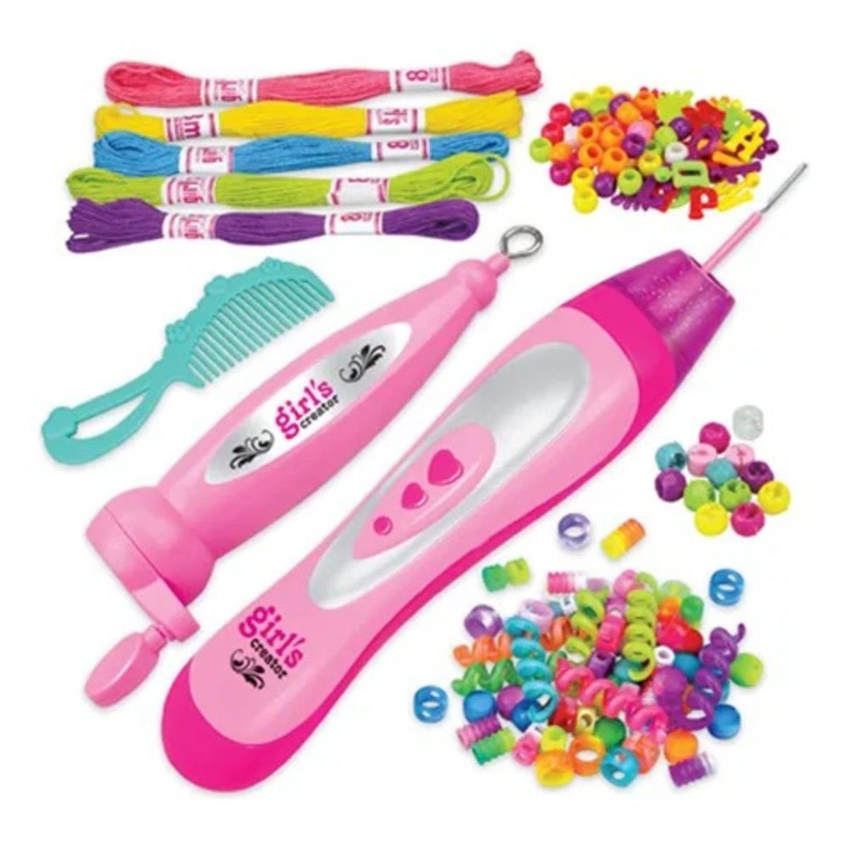 GENERICO - Juego de Trenzas Fáciles de Cabello con Cuentas para Niñas