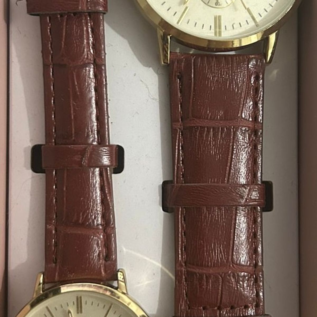 AVON - DUO RELOJES EL Y ELLA CLASSIC