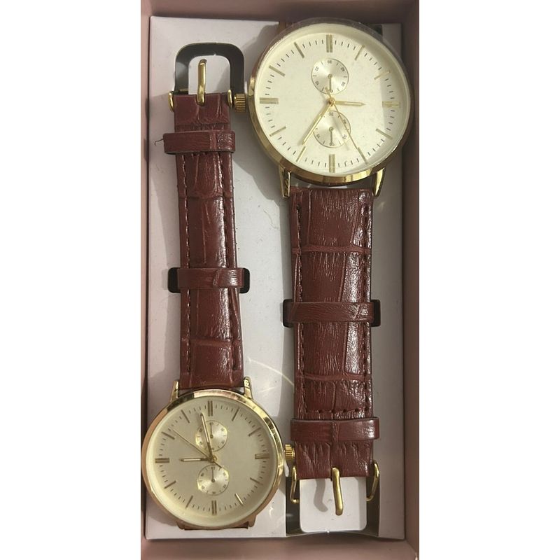 AVON - DUO RELOJES EL Y ELLA CLASSIC