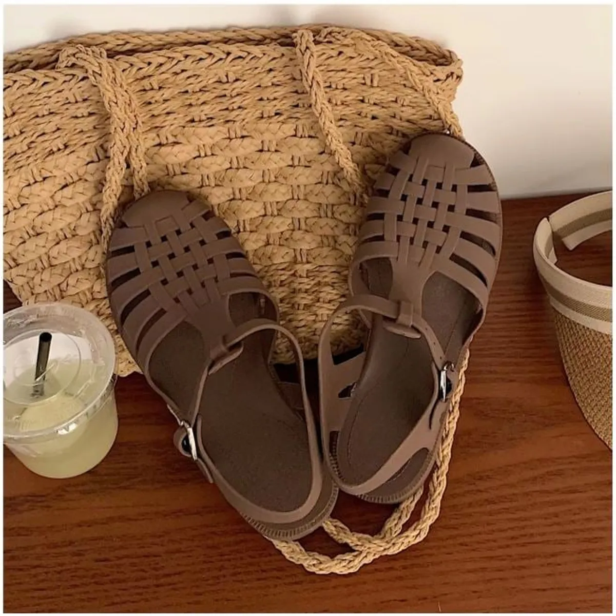 GENERICO - SANDALIAS PARA MUJER MODELO CANASTA