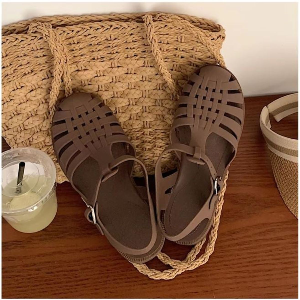 GENERICO - SANDALIAS PARA MUJER MODELO CANASTA