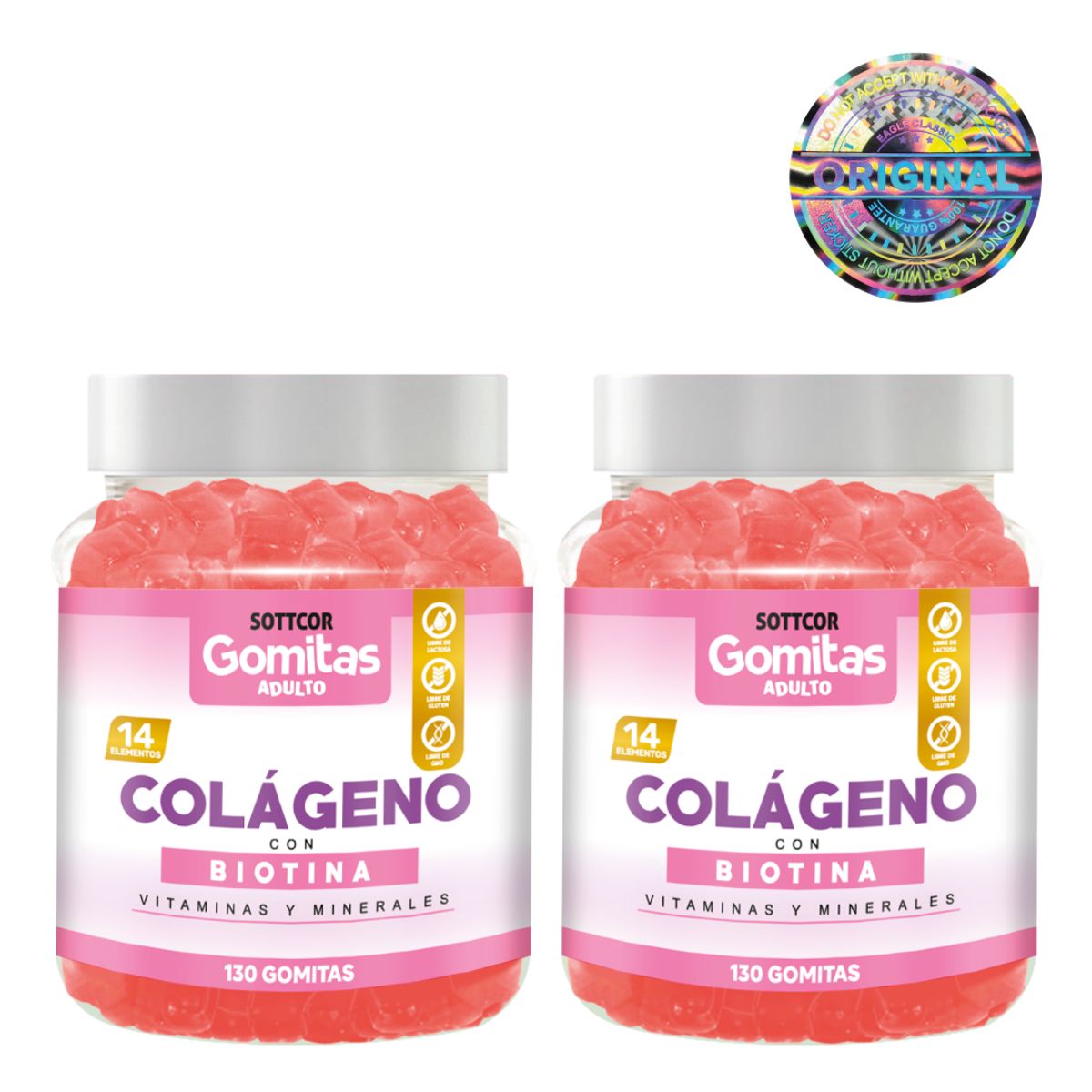 GENERICO - Gomitas Antiedad de Colágeno con Biotina