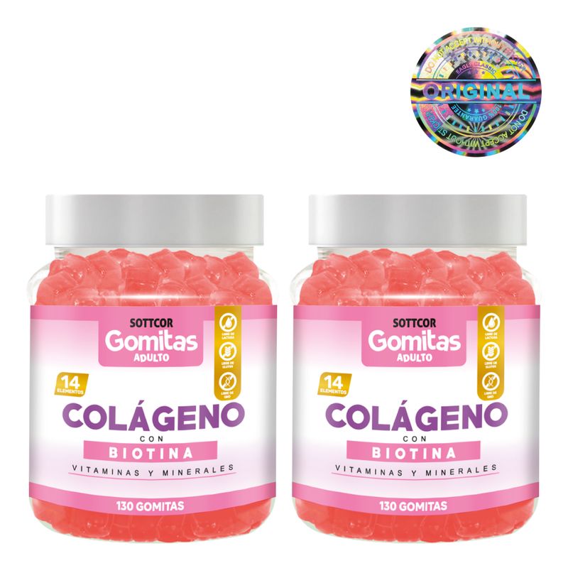 GENERICO - Gomitas Antiedad de Colágeno con Biotina