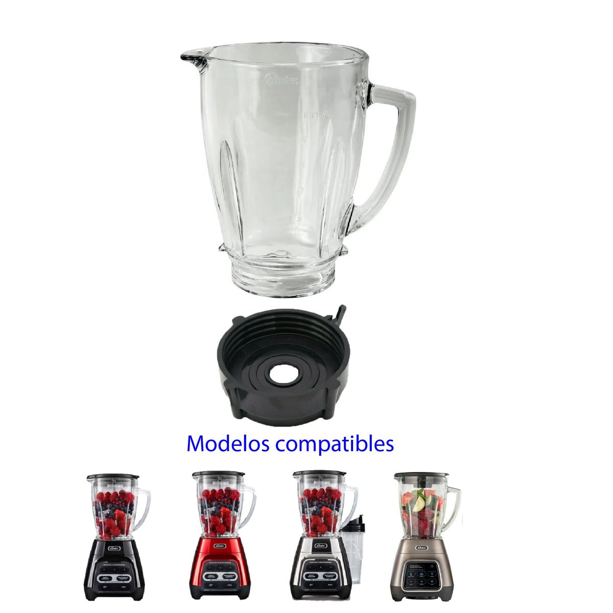 OSTER - Vaso con rosca de licuadoras Oster BLSTPYG