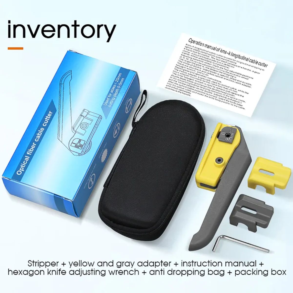 OEM - Pelador Sangrador Longitudinal De Cable Fibra Óptica KMS-K