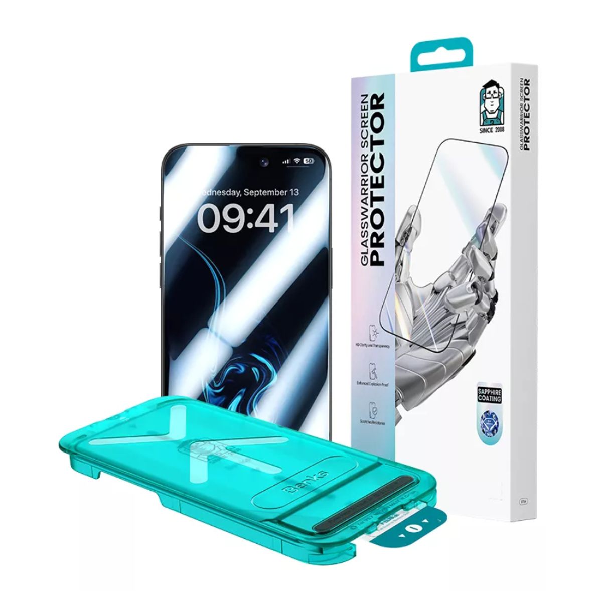 GEN - Vidrio Pantalla Para iPhone 16 Pro Max Benks Zafiro