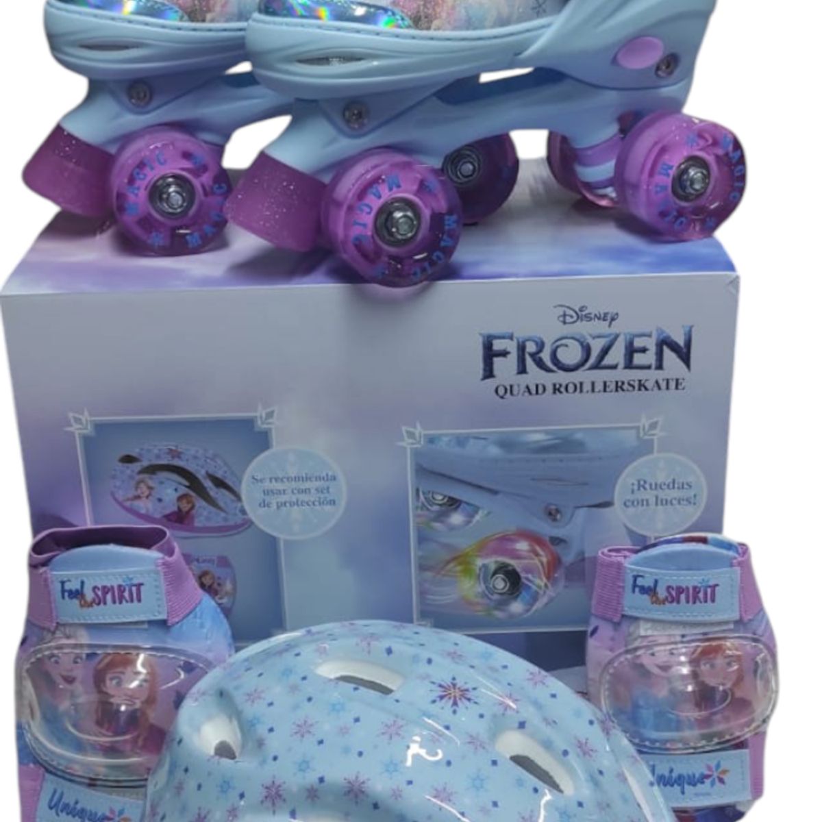 DISNEY - PATINES 4 RUEDAS FROZEN TALLA M