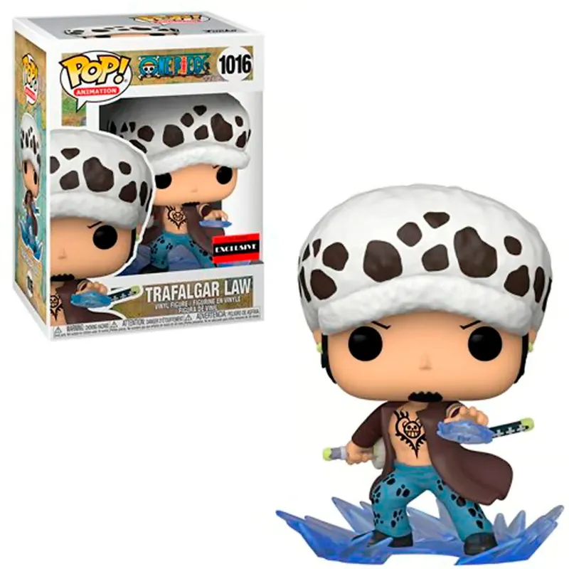 FUNKO - Funko POP One Piece Trafalgar Law AAA Anime Exclusivo