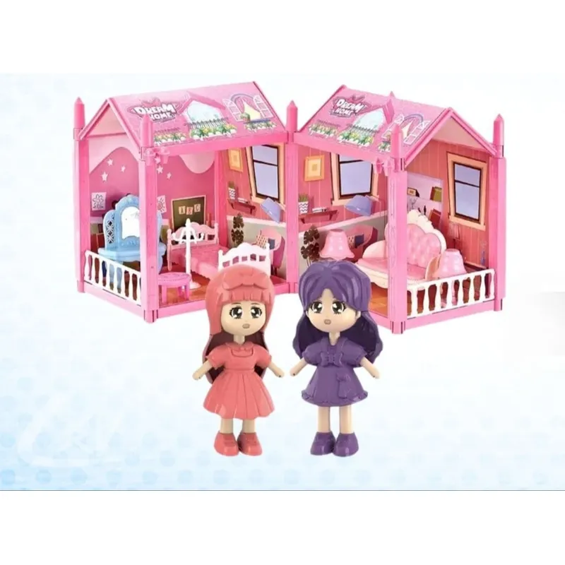 GENERICO - CASA PLEGABLE DE MUÑECA  - JUGUETE NAVIDAD