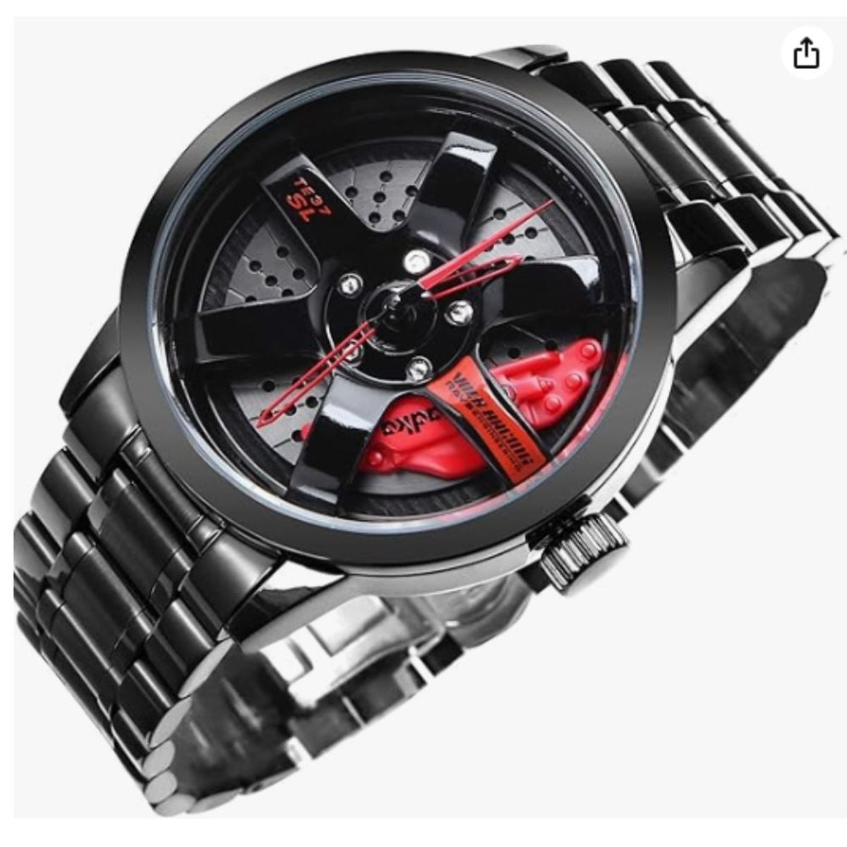 SKMEI - Reloj De Pulsera Rin y Freno De Disco Carro Automovil Acero