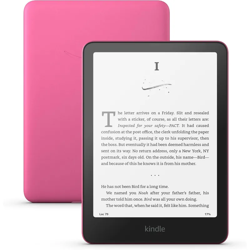 AMAZON - Amazon Kindle Paperwhite 6 (12th Generation) 7” (Raspberry) - 32GB Signature Edition
