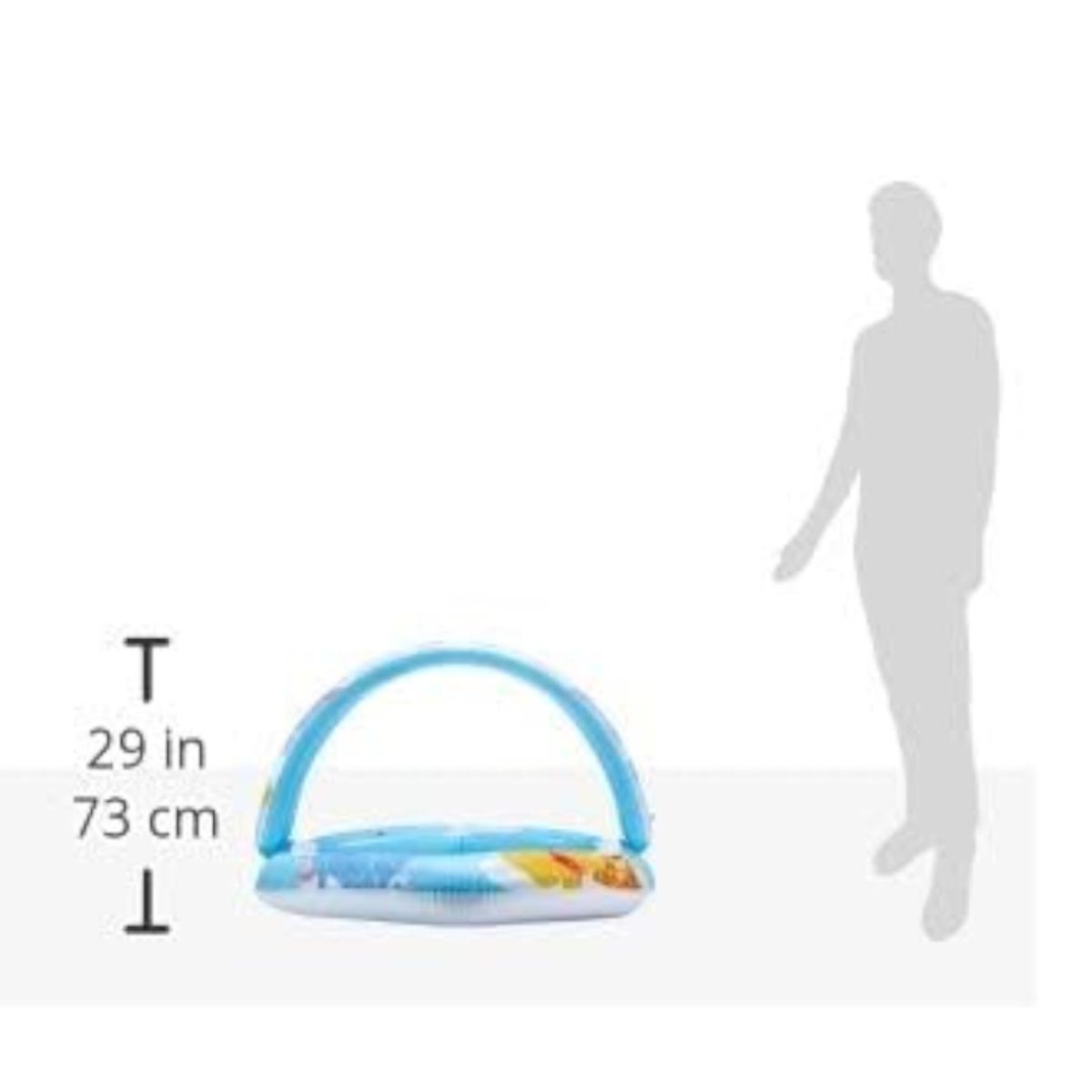 INTEX - Piscina inflable para bebe con techo modelo oso Winnie the pooh