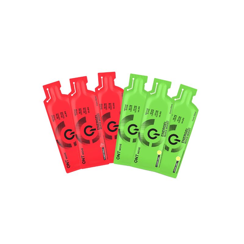 QNT - Pack x 6 Geles Energeticos Surtidos 330gr QNT