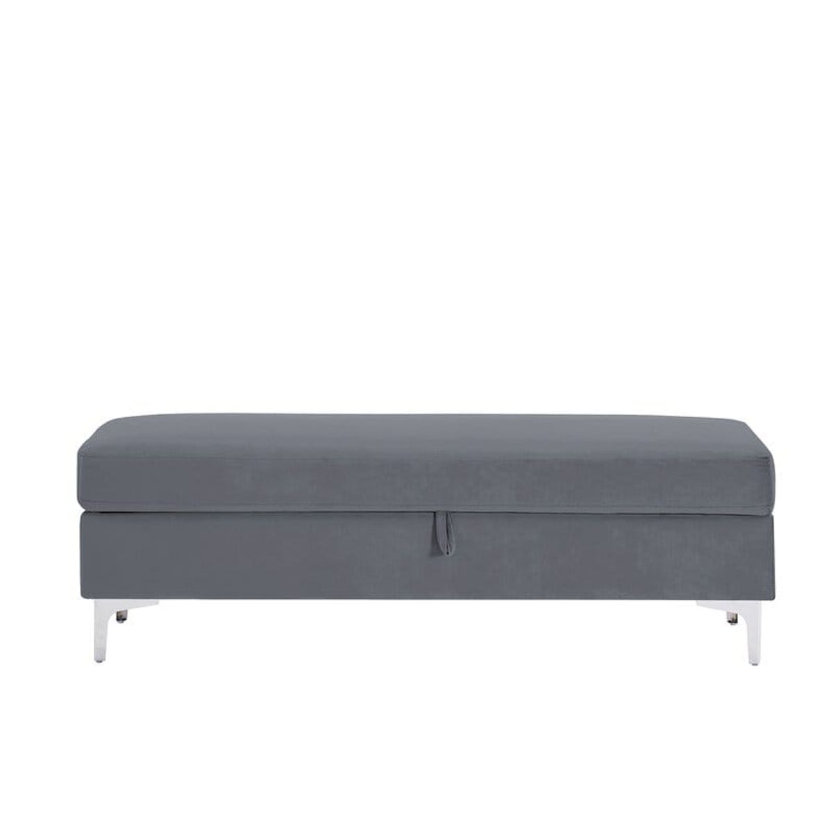 ARTSOFA - Banqueta Baul Floy gris metal