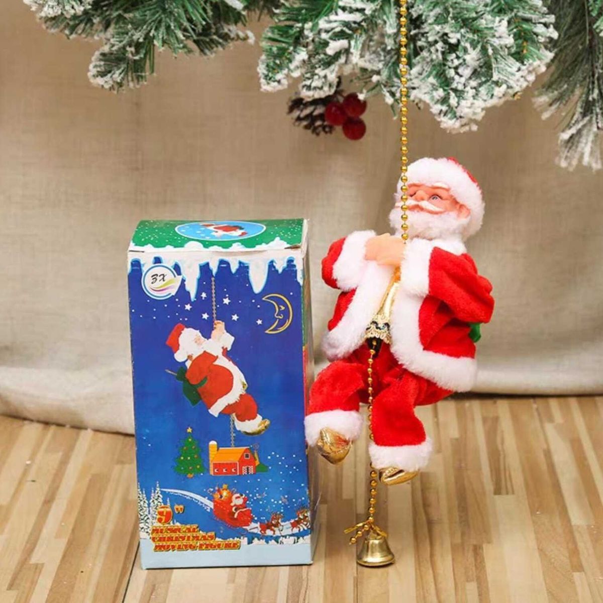 GENERICO - Papa Noel Escala Decorativo Navideño