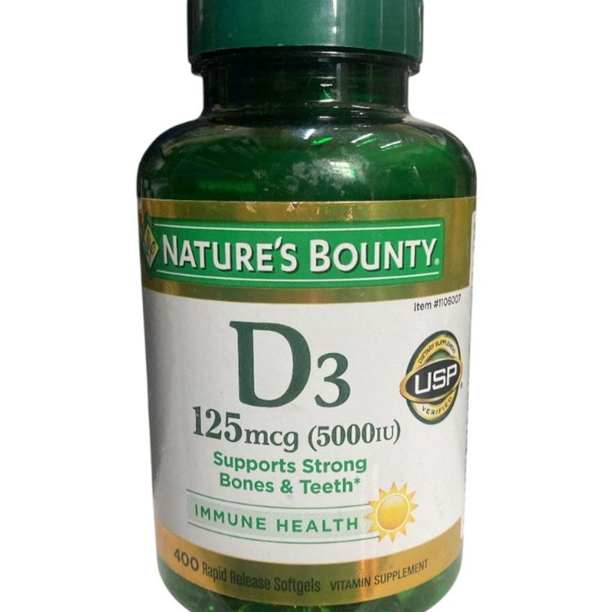 GENERICO - d3 125 mcg nature´s bounty