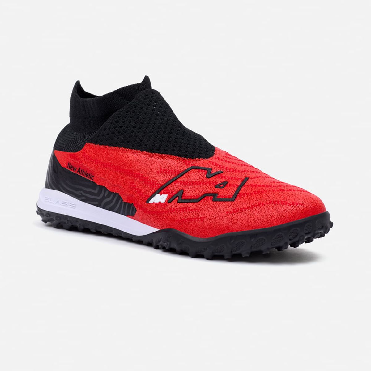 NEW ATHLETIC - Zapatillas New Athletic Football Slabs65 Rojo Con Negro Hombre