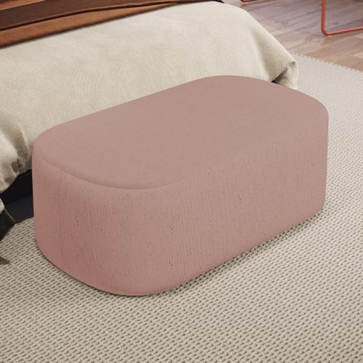 ARTSOFA - Banqueta Otomana rosado