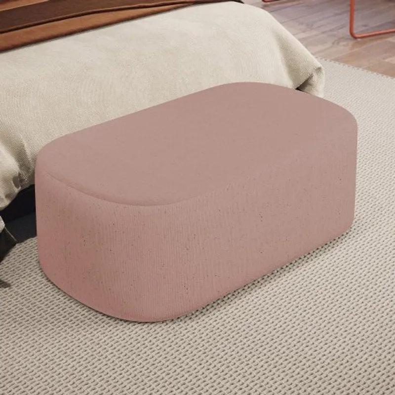ARTSOFA - Banqueta Otomana rosado