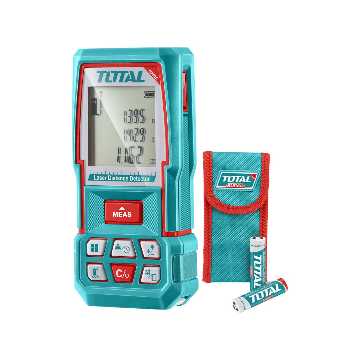 TOTAL TOOLS - Medidor de distancla laser 100 metros Total