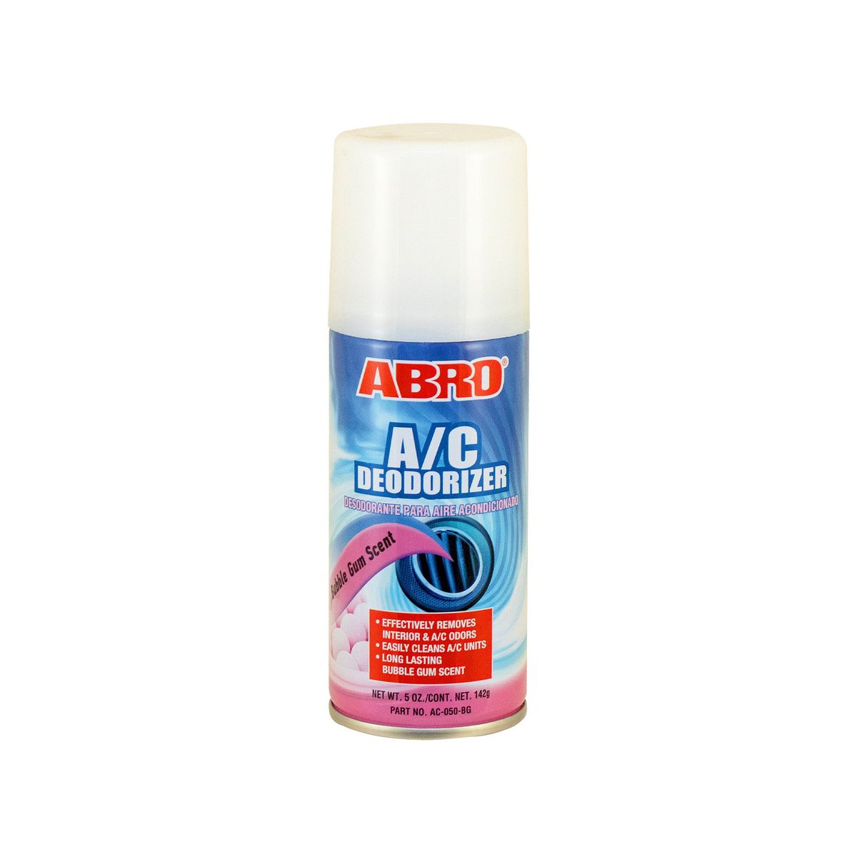 ABRO - Limpiador de Aire Acondicionado Aroma Chicle 5Oz142gr
