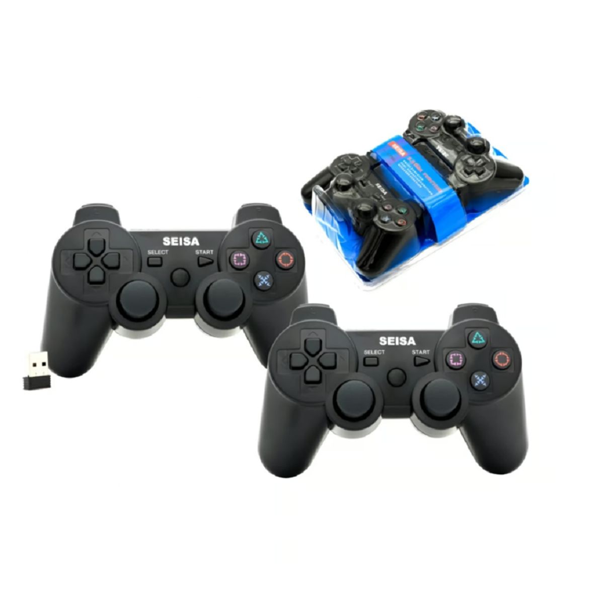 SEISA - Control Para Play Station 3 Mando Inalámbrico NJP503