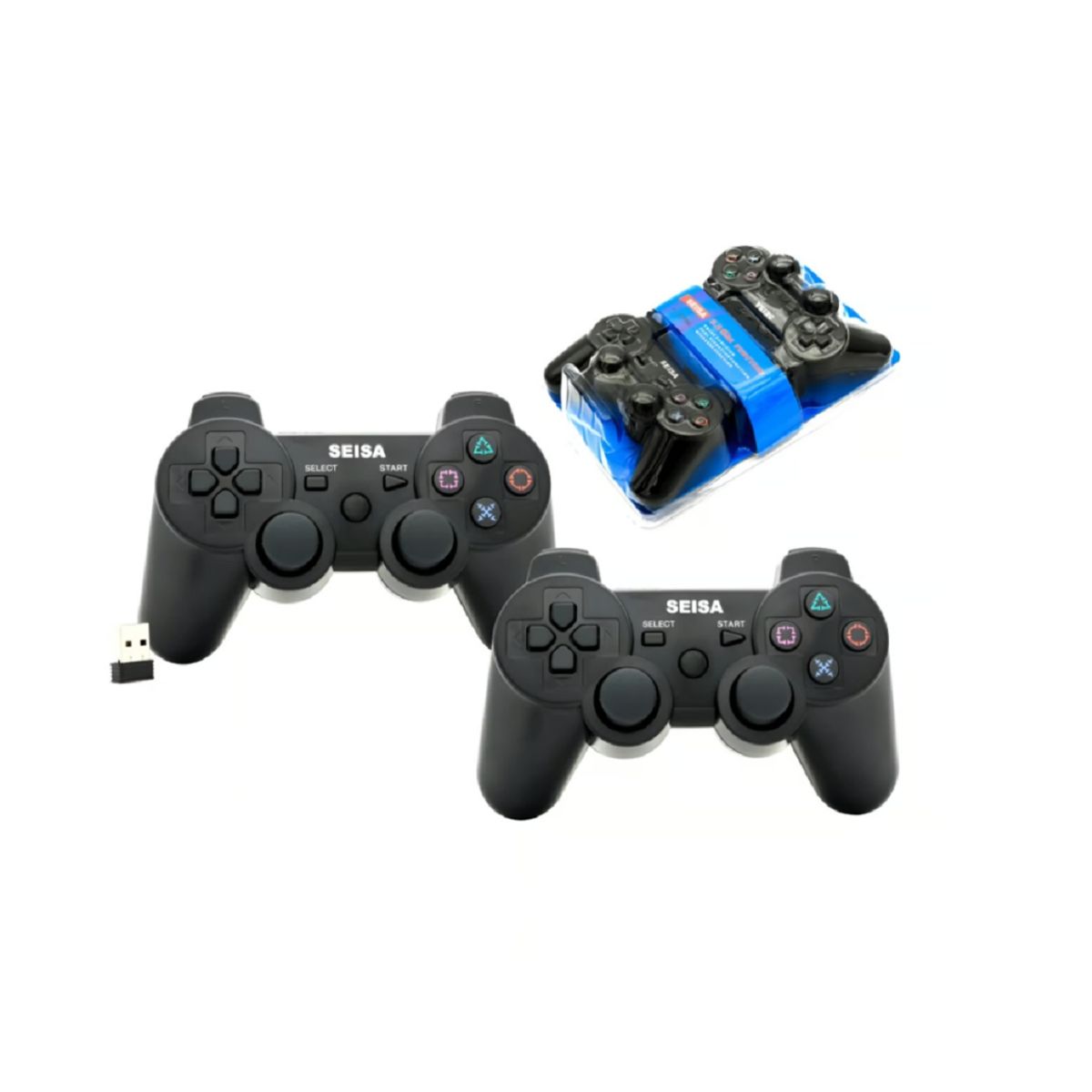 SEISA - Control Para Play Station 3 Mando Inalámbrico NJP503