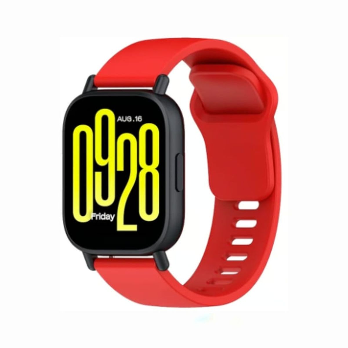 GENERICO - Correa de Silicona Para Xiaomi Watch 5 Active - Rojo