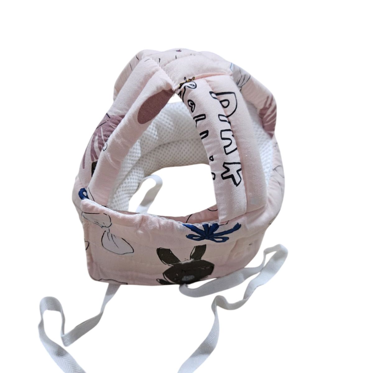 GENERICO - CASCO PROTECTOR PARA LOS NIÑAS - BEBES ROSADO BEBE