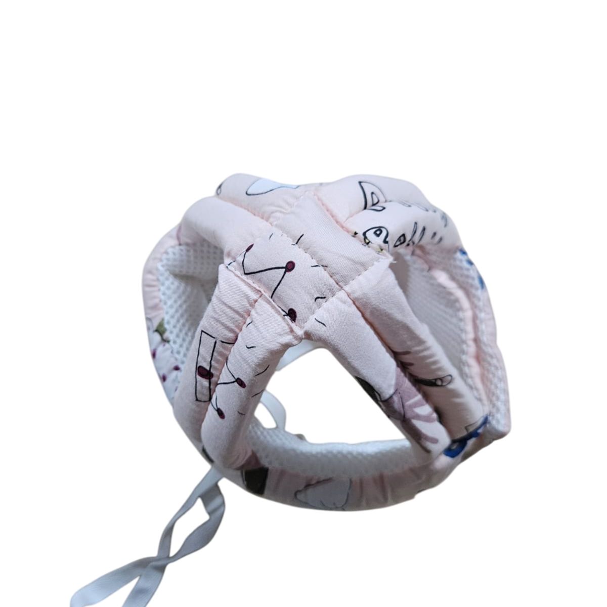 GENERICO - CASCO PROTECTOR PARA LOS NIÑAS - BEBES ROSADO BEBE