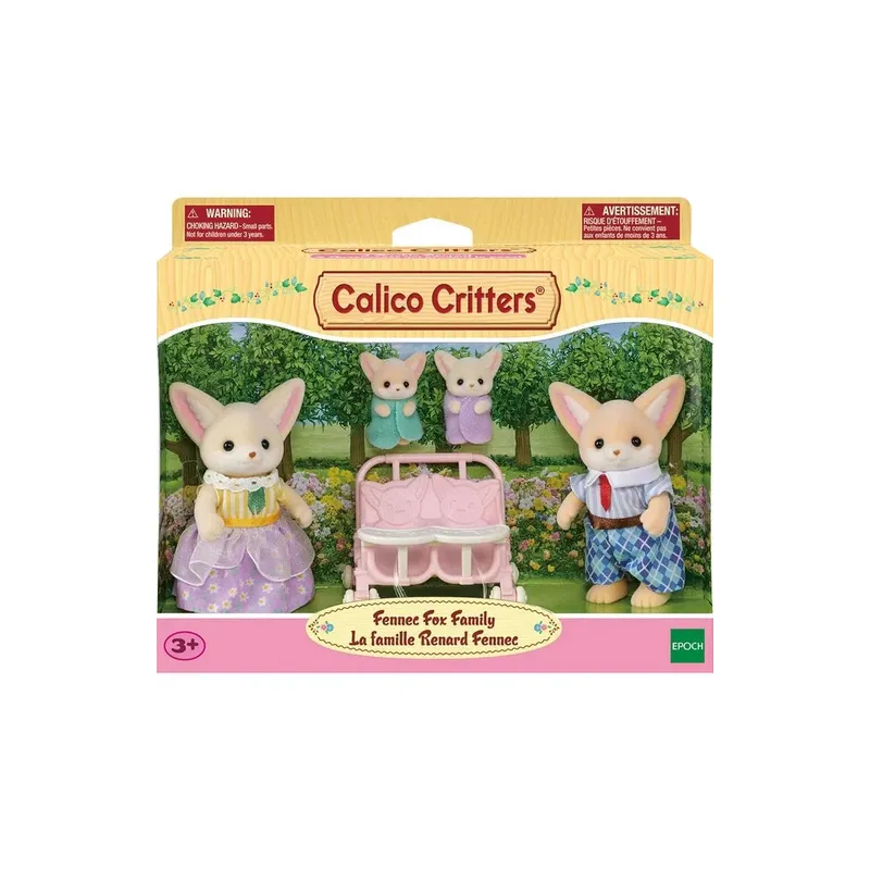 SYLVANIAN FAMILIES - Sylvanian Families Calico Critters Familia Zorros Fennec