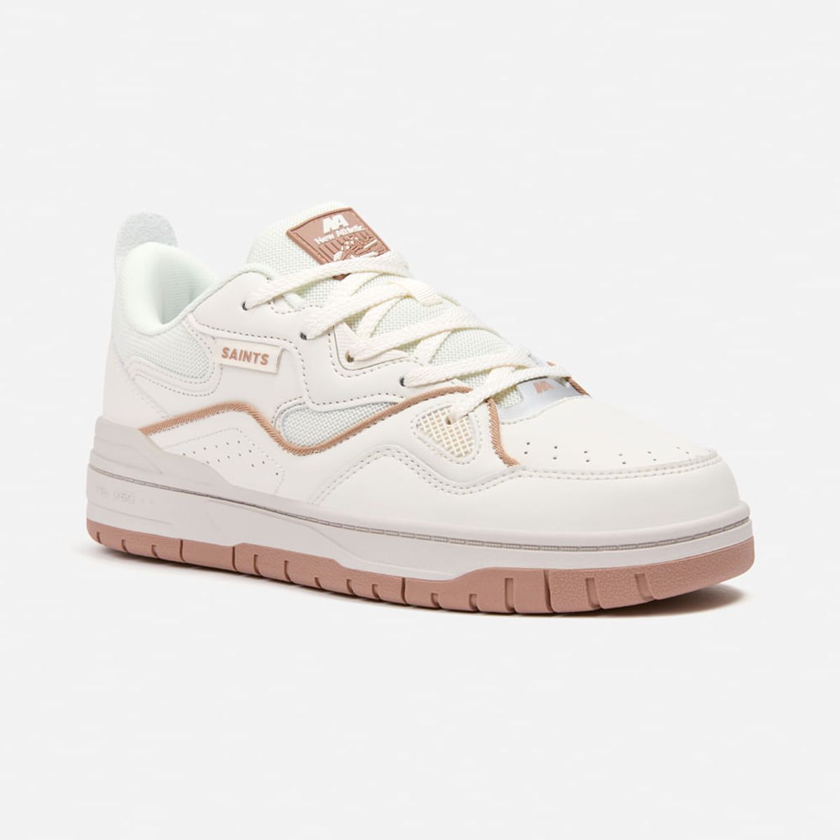 NEW ATHLETIC - Zapatillas New Athletic Skateboarding Saints67 Crema Con Marrón Claro Hombre